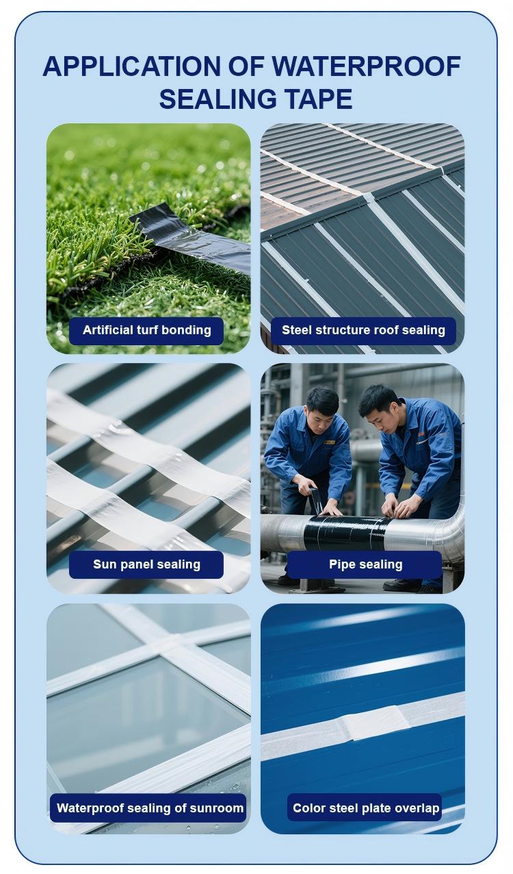 butyl glazing tape Applications