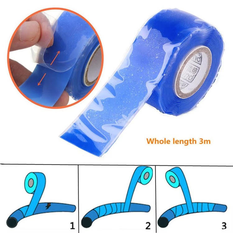 high temp silicone tape detail